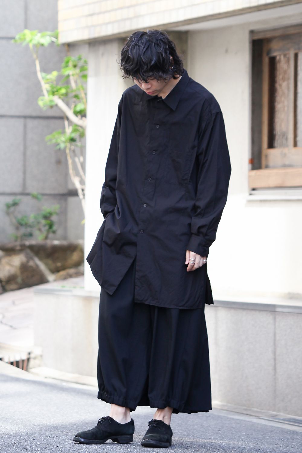 Open collar Broad cloth Blouse