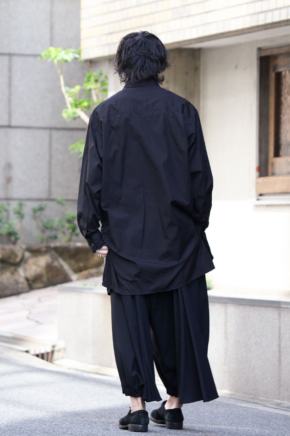 Open collar Broad cloth Blouse