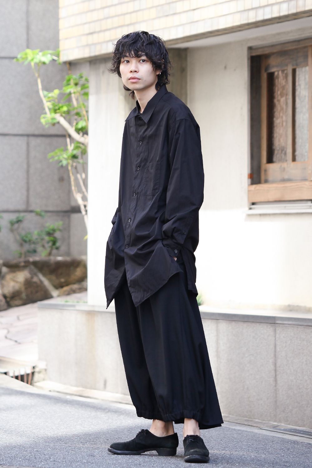 Open collar Broad cloth Blouse