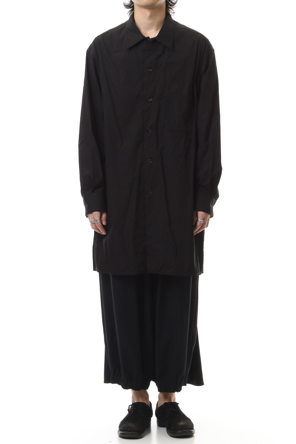 Open collar Broad cloth Blouse