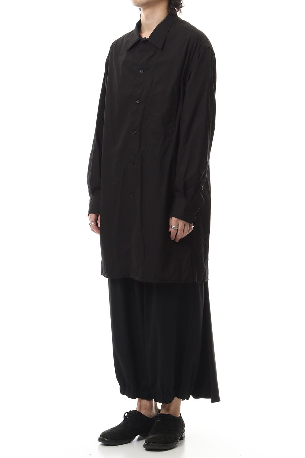 Open collar Broad cloth Blouse