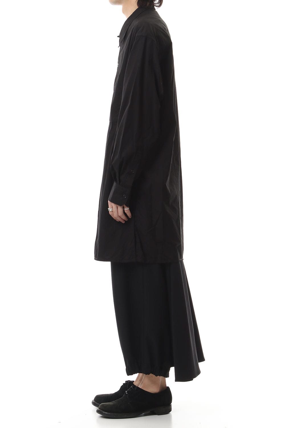 Open collar Broad cloth Blouse