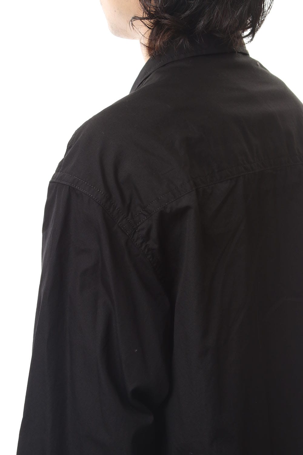 Open collar Broad cloth Blouse