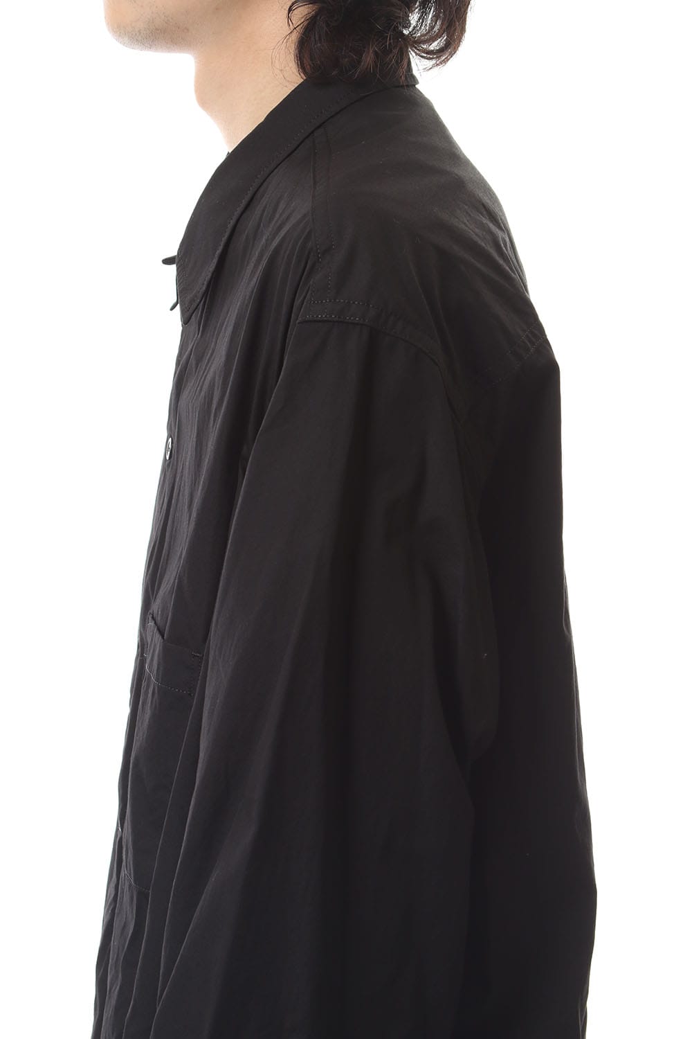 Open collar Broad cloth Blouse