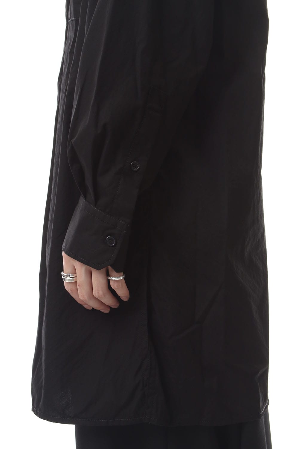 Open collar Broad cloth Blouse