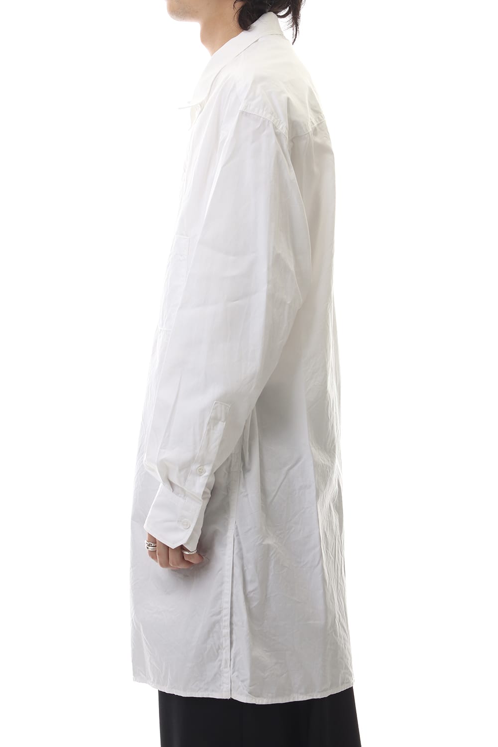 Open collar Broad cloth Blouse