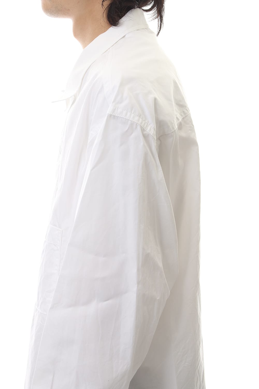 Open collar Broad cloth Blouse