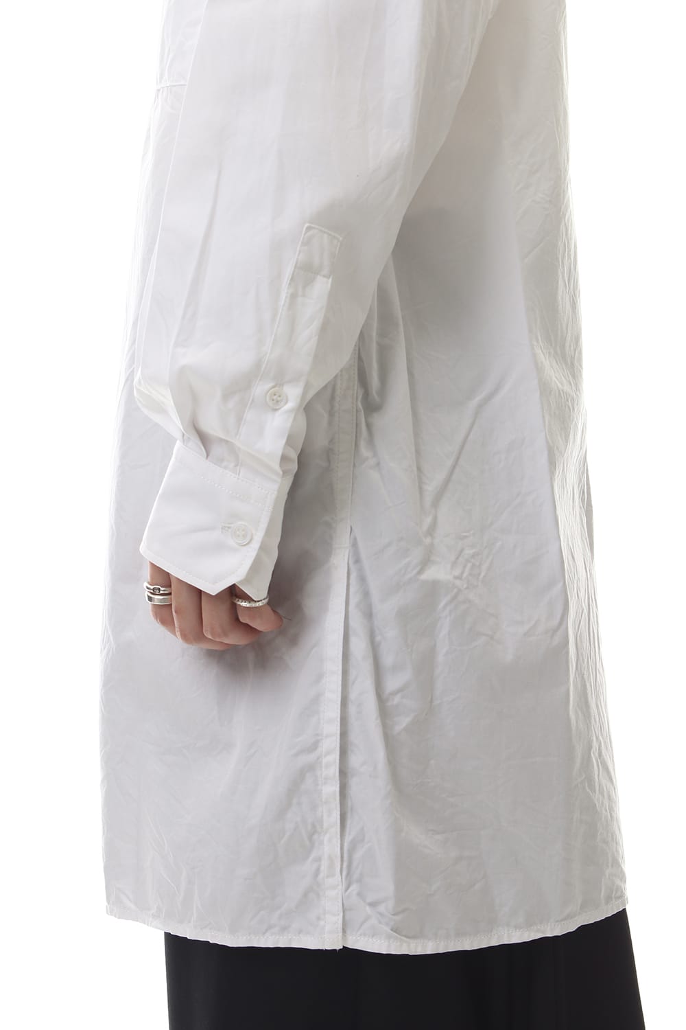 Open collar Broad cloth Blouse