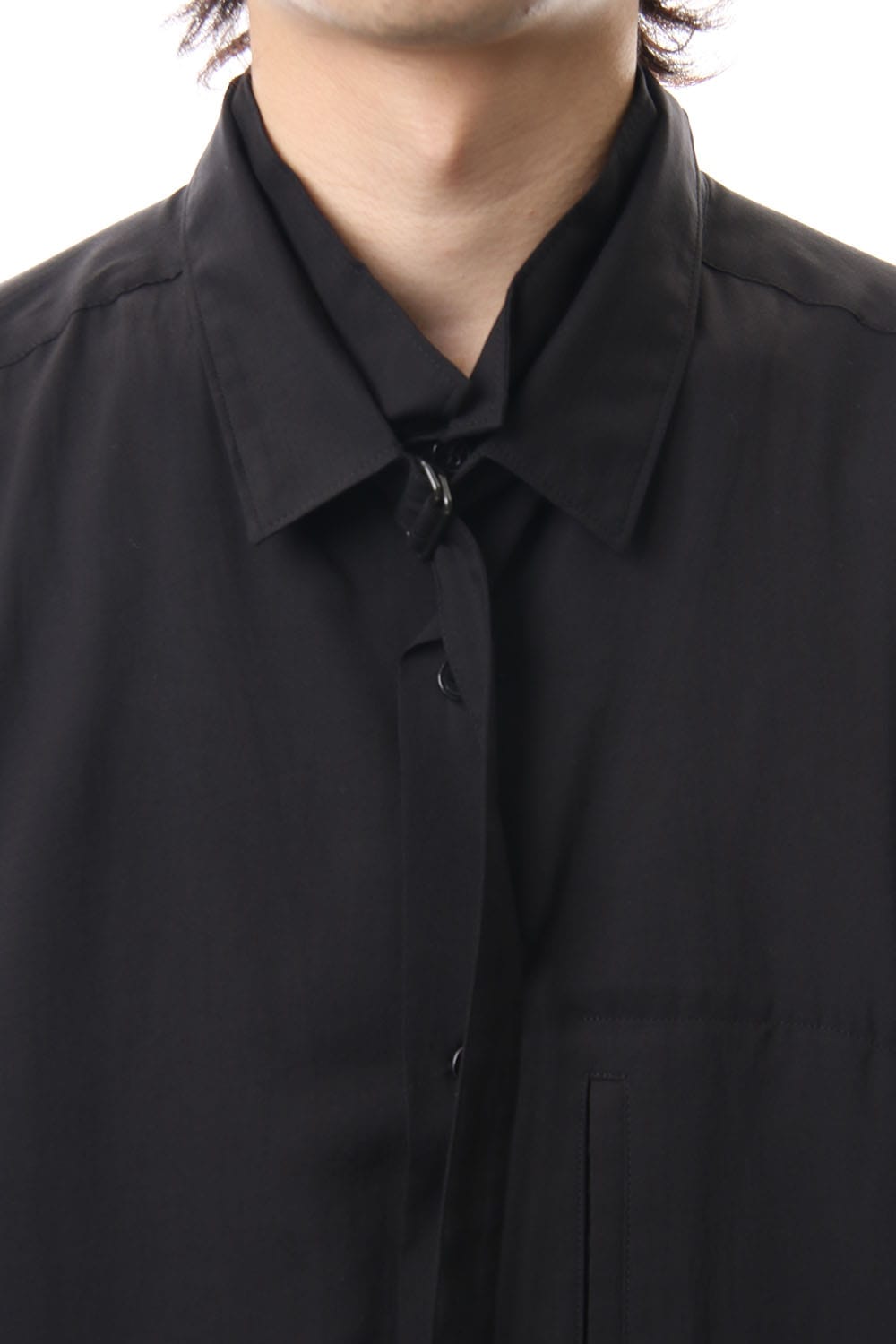 Tape Collar Detachment Blouse