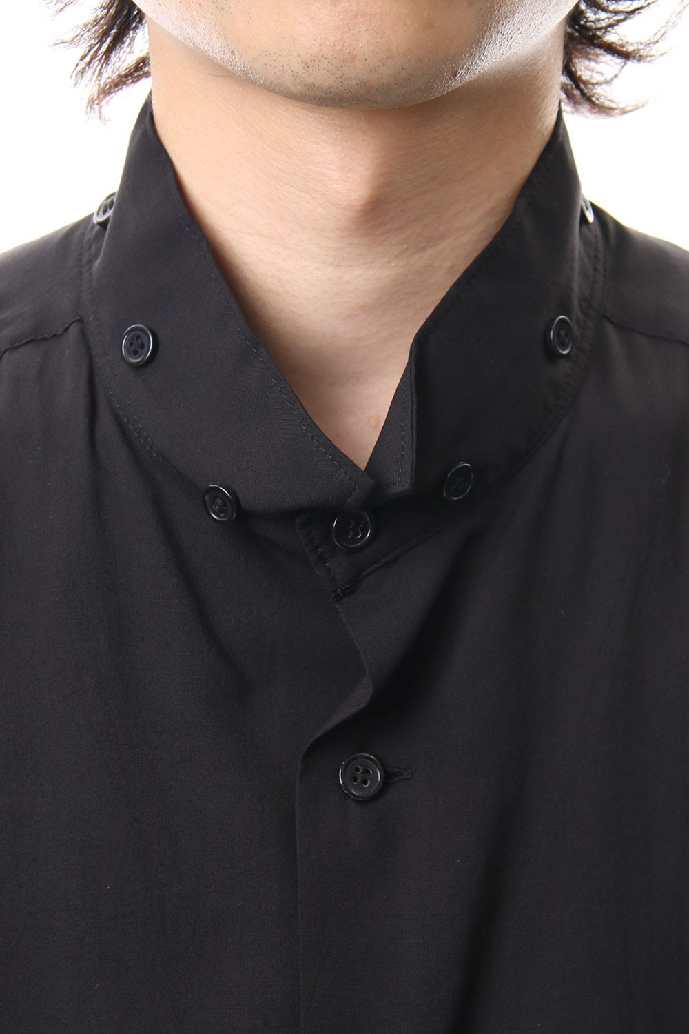 Tape Collar Detachment Blouse