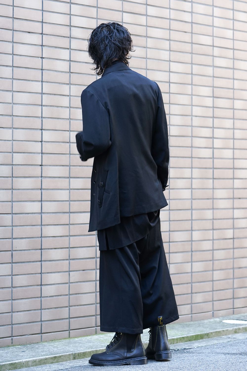 Gold Button Removable Collar Blouse