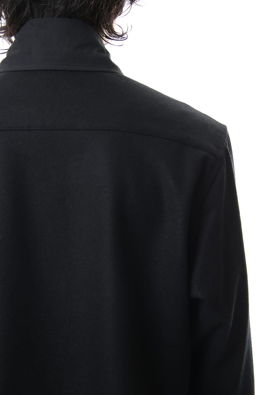 Scale EmbroideryScarf Collar Blouse