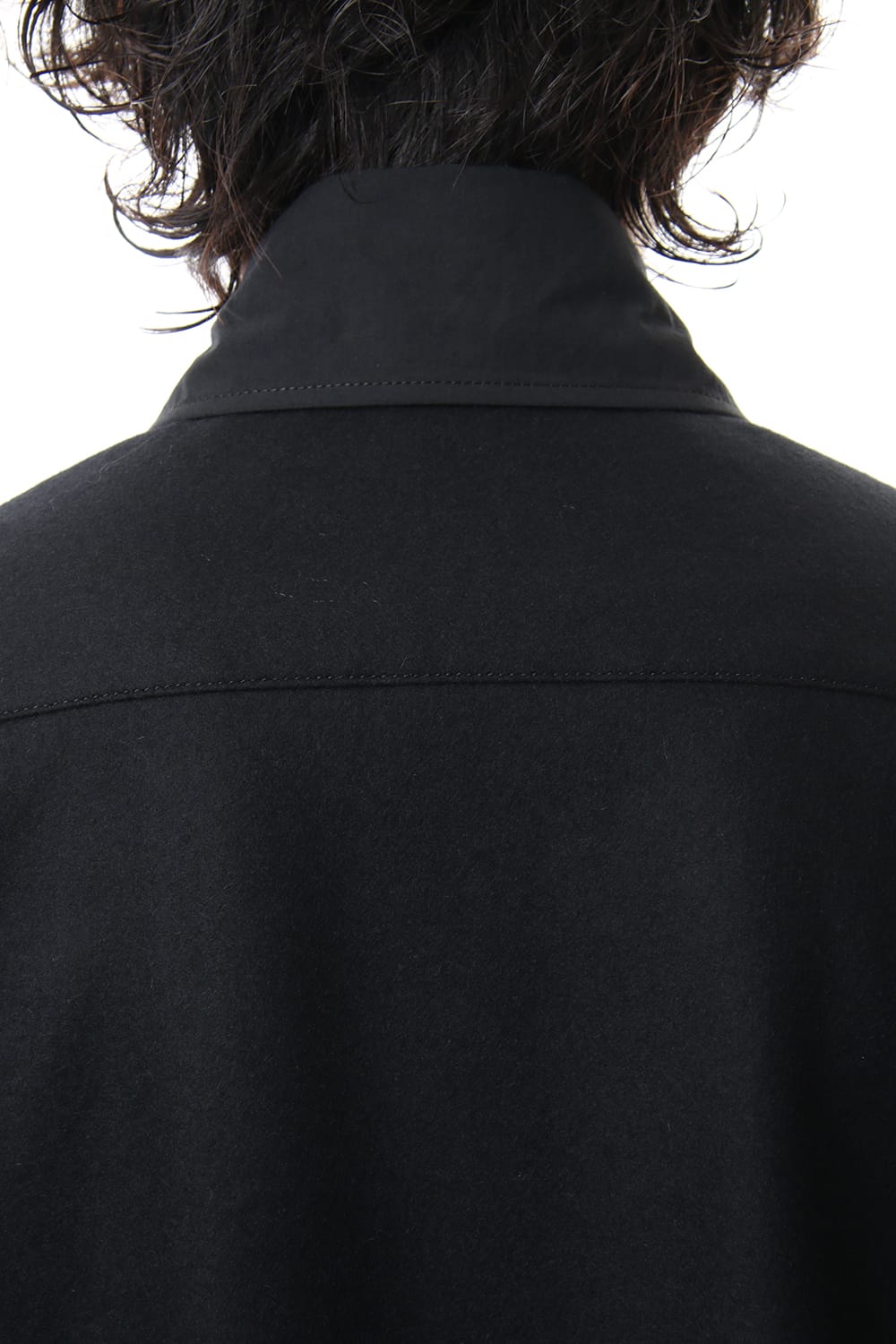 Scale EmbroideryScarf Collar Blouse