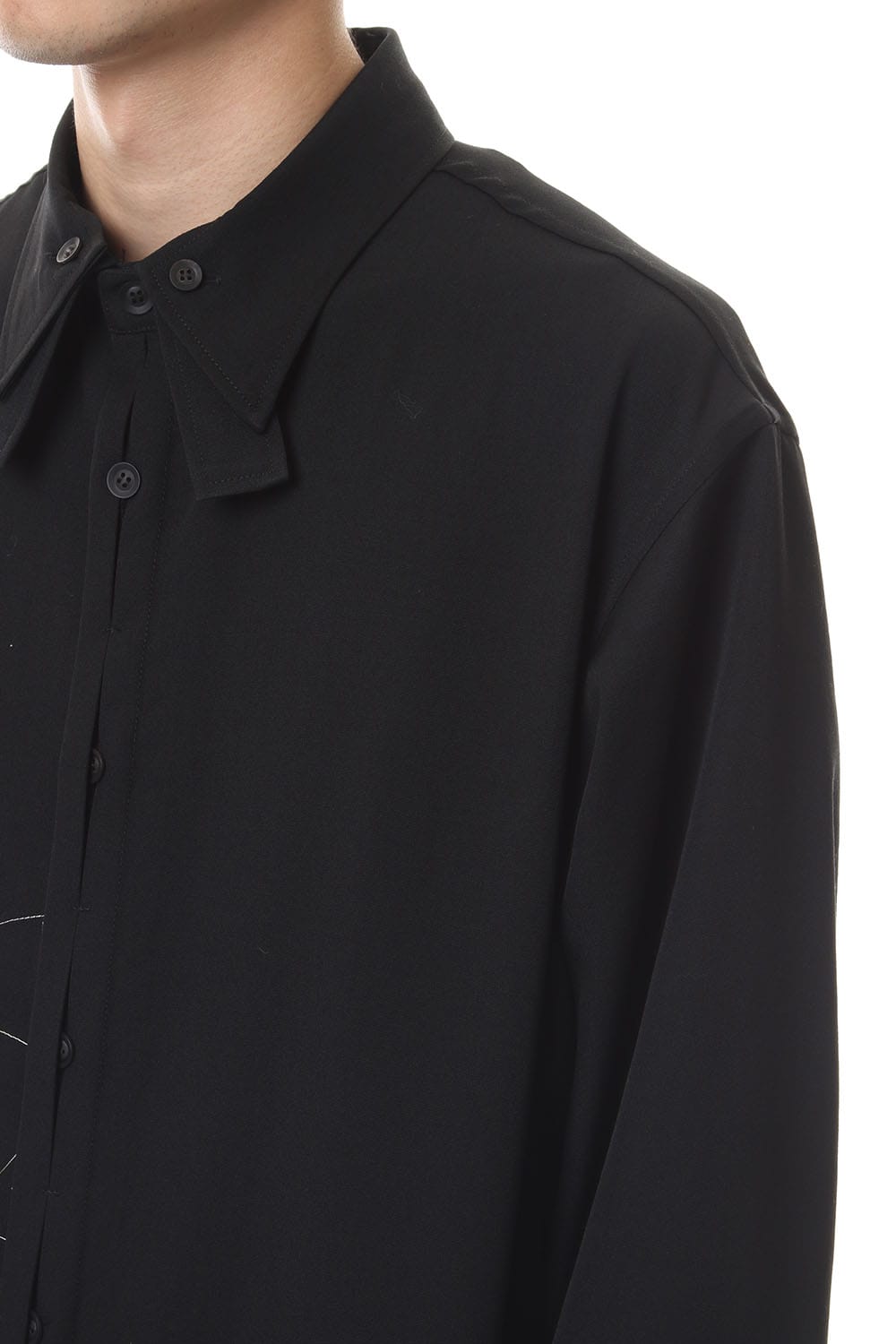 Fly front Long Blouse