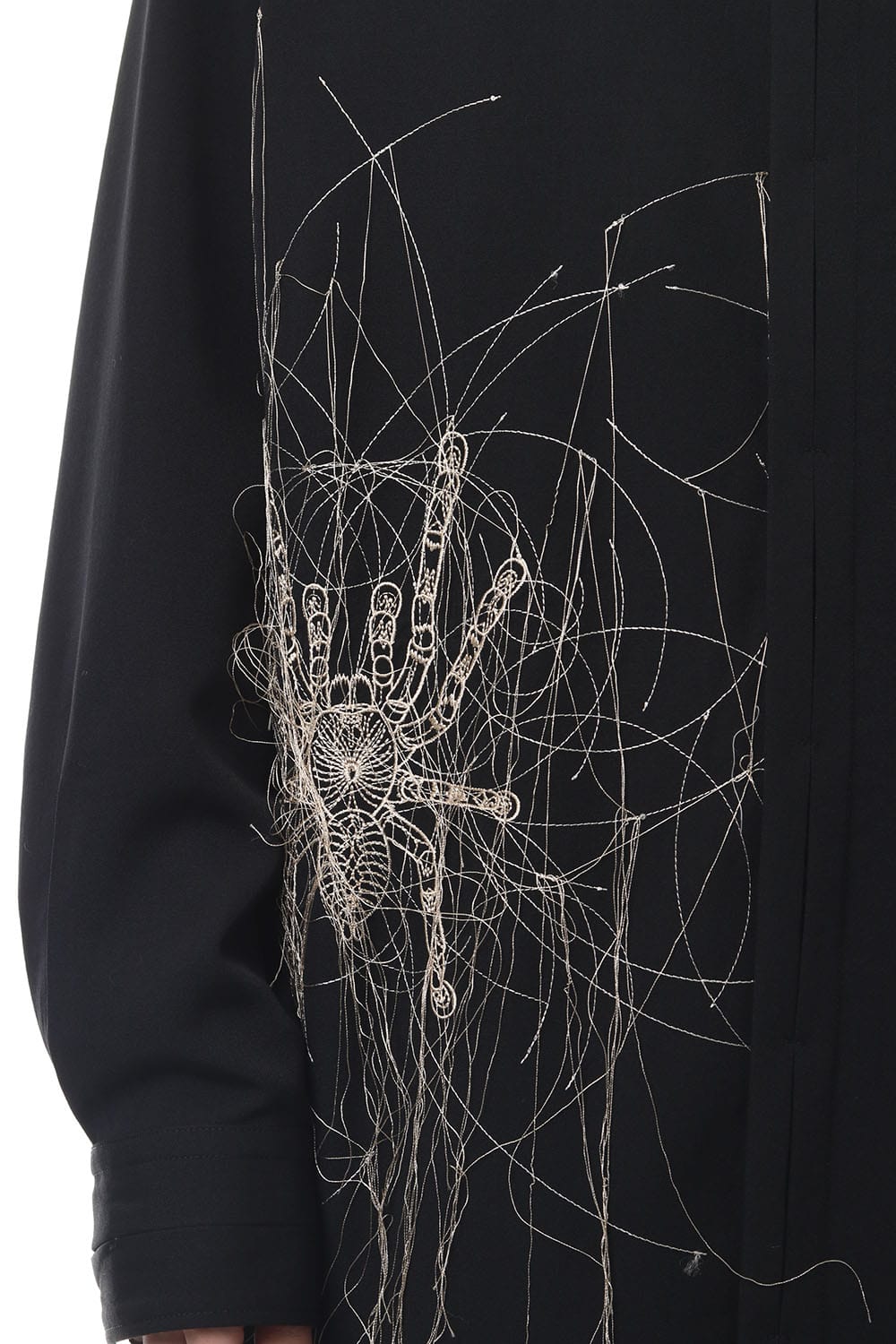 Fly front Long Blouse