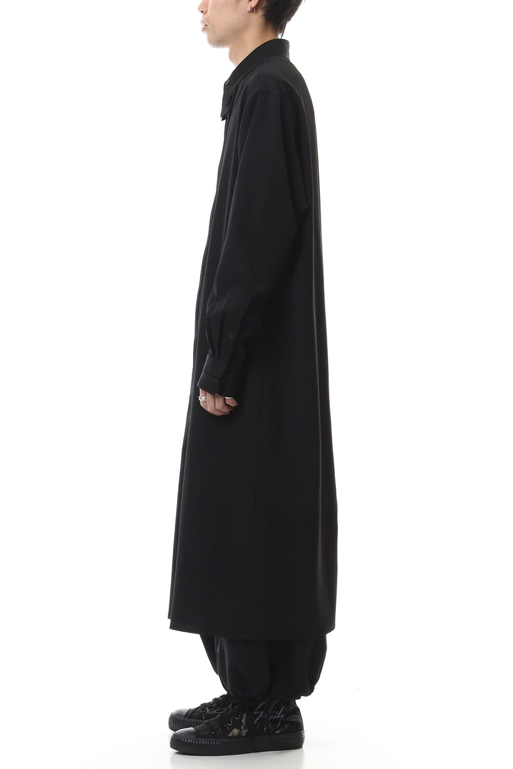 Fly front Long Blouse