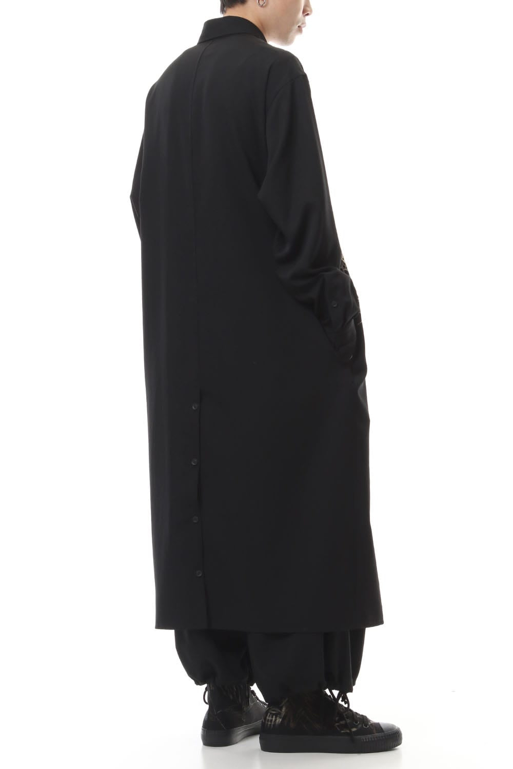 Fly front Long Blouse