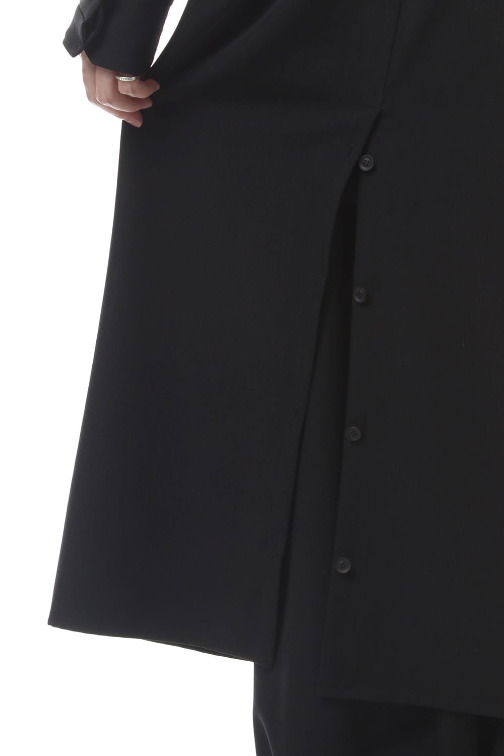 Fly front Long Blouse