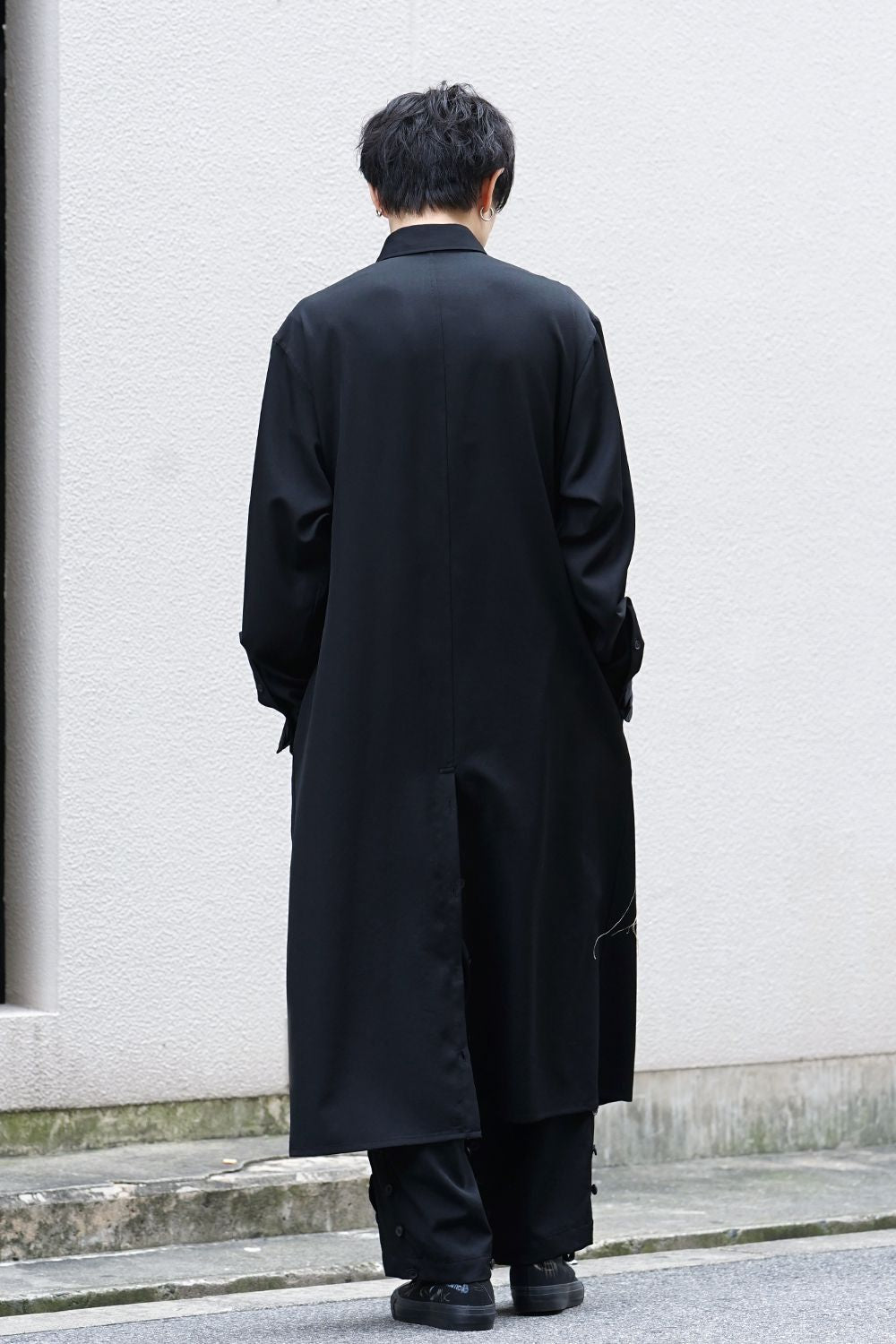 Fly front Long Blouse