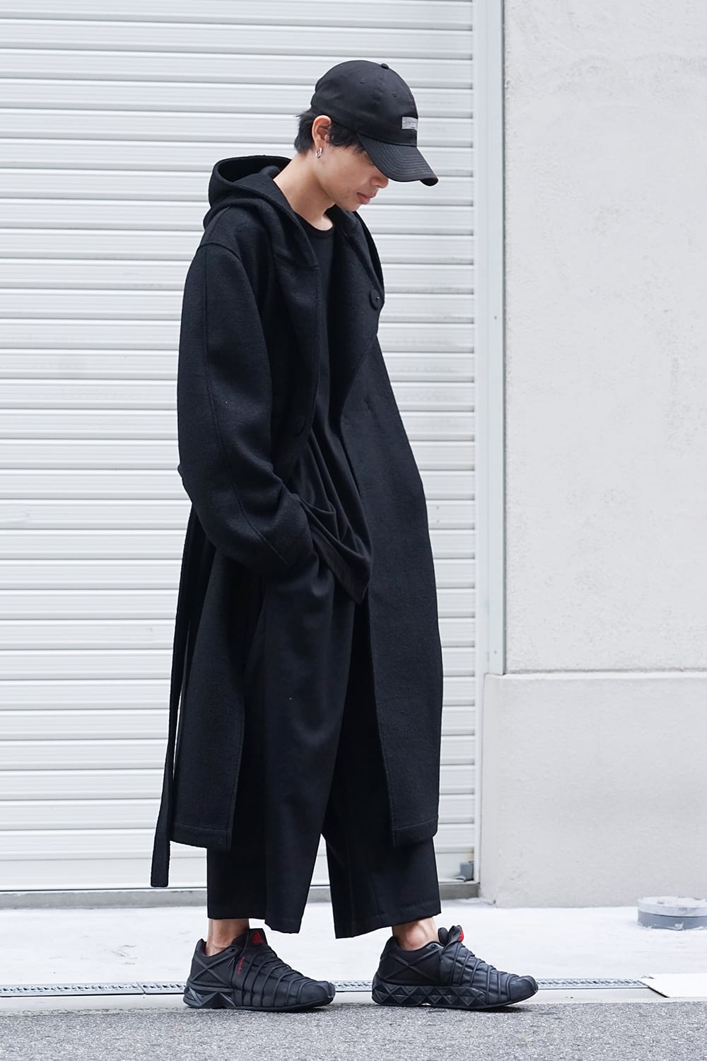 Double Breasted Hood Coat