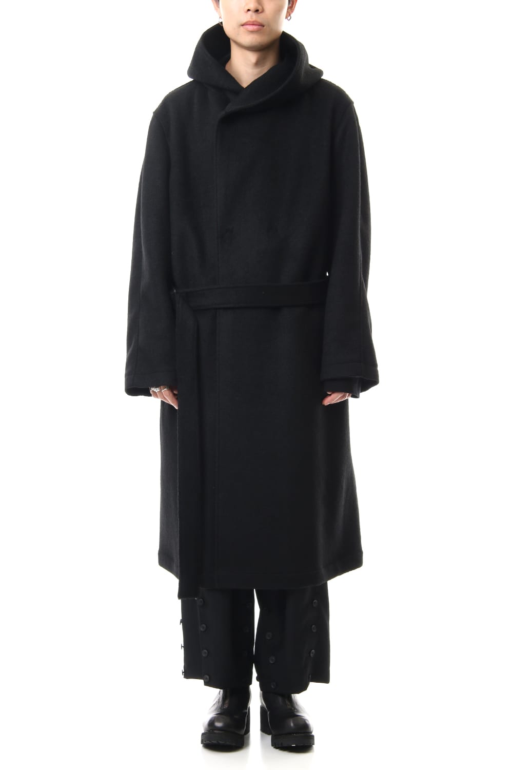 Double Breasted Hood Coat