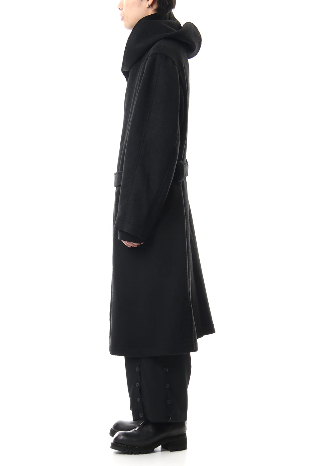 Double Breasted Hood Coat