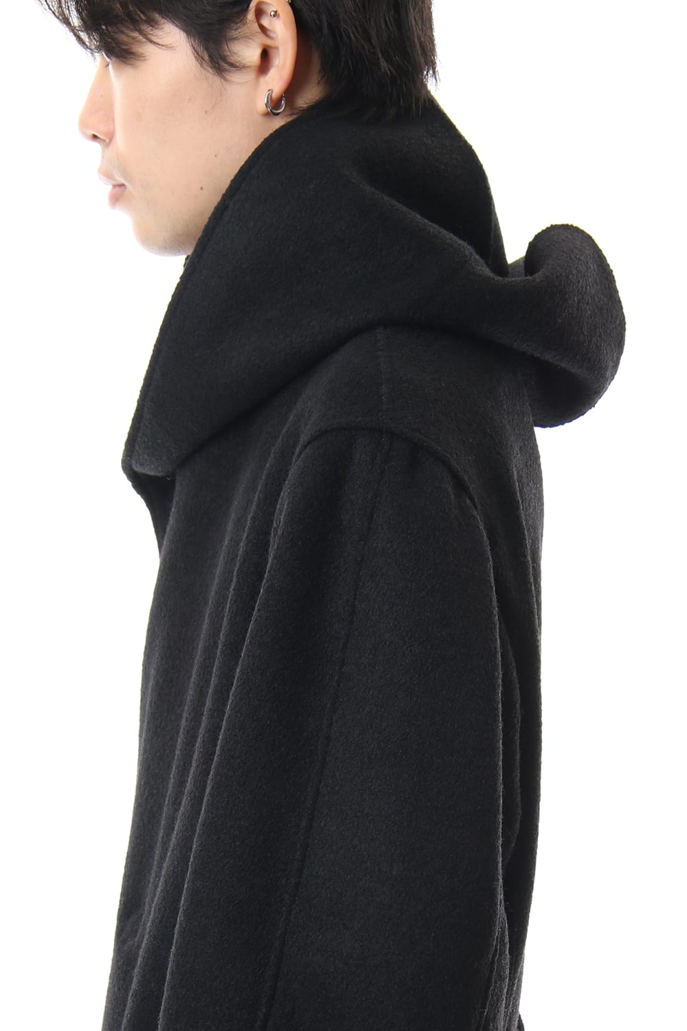 Double Breasted Hood Coat