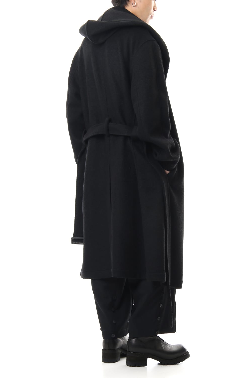 Double Breasted Hood Coat