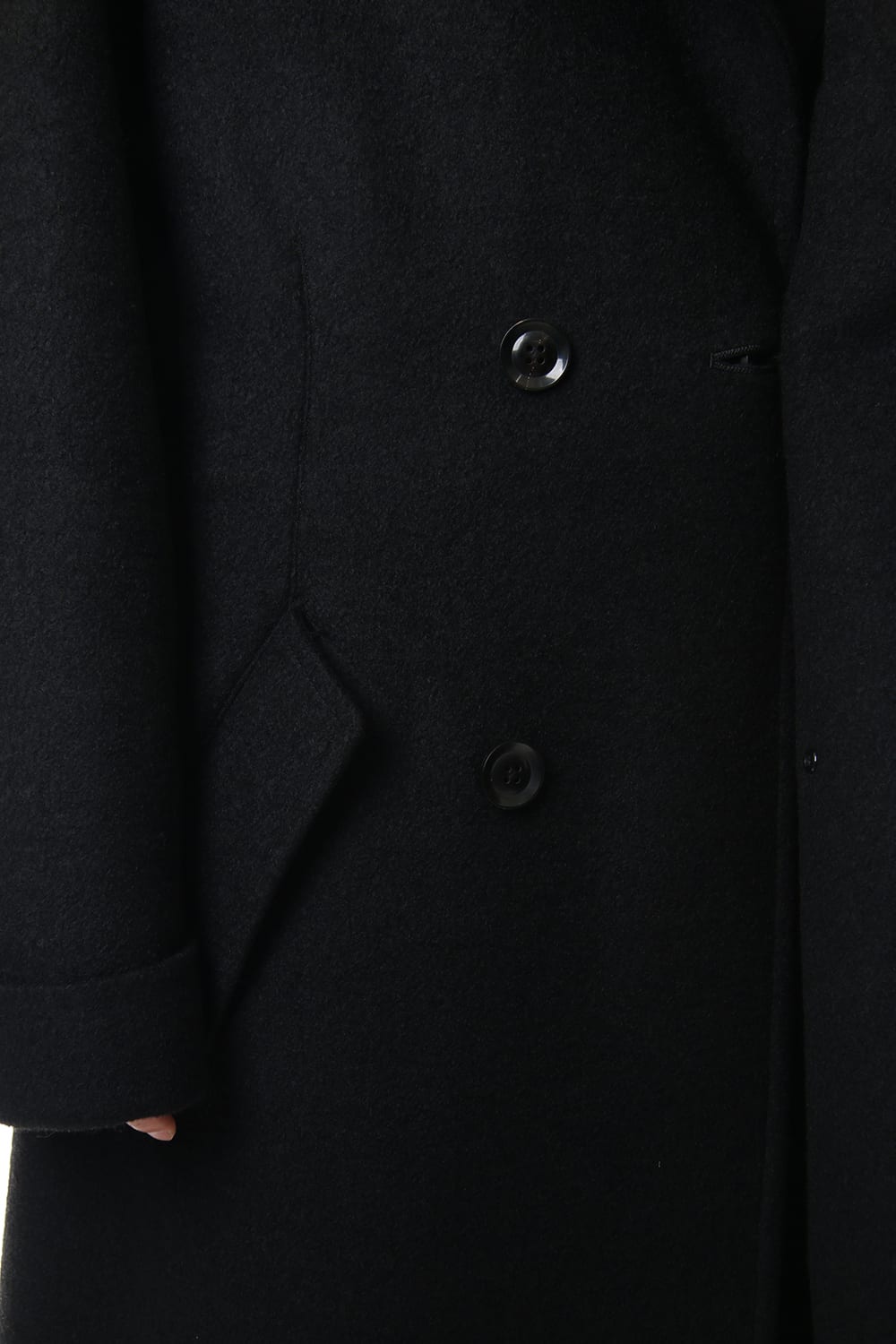 Double Breasted Shawl Collar Coat