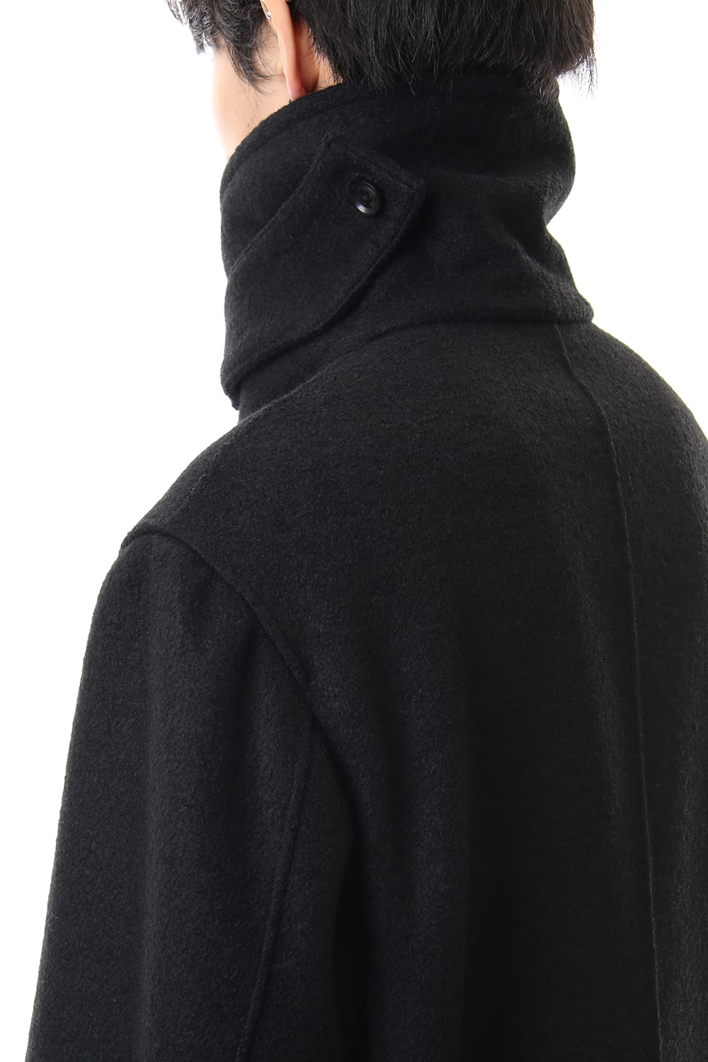 Double Breasted Shawl Collar Coat