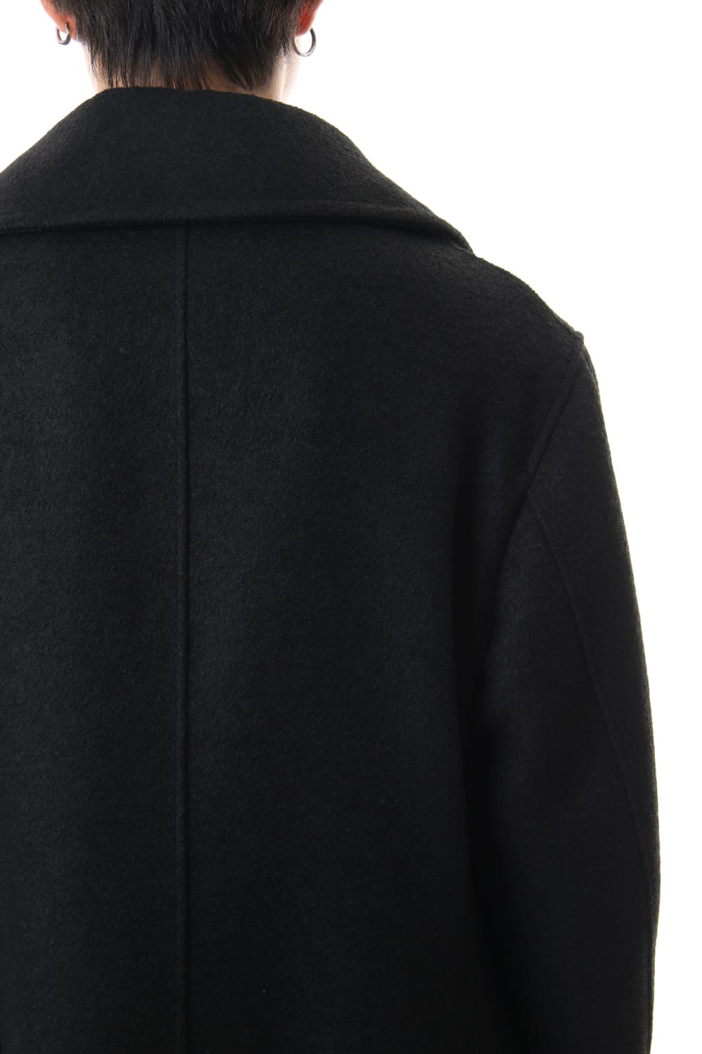 Double Breasted Shawl Collar Coat