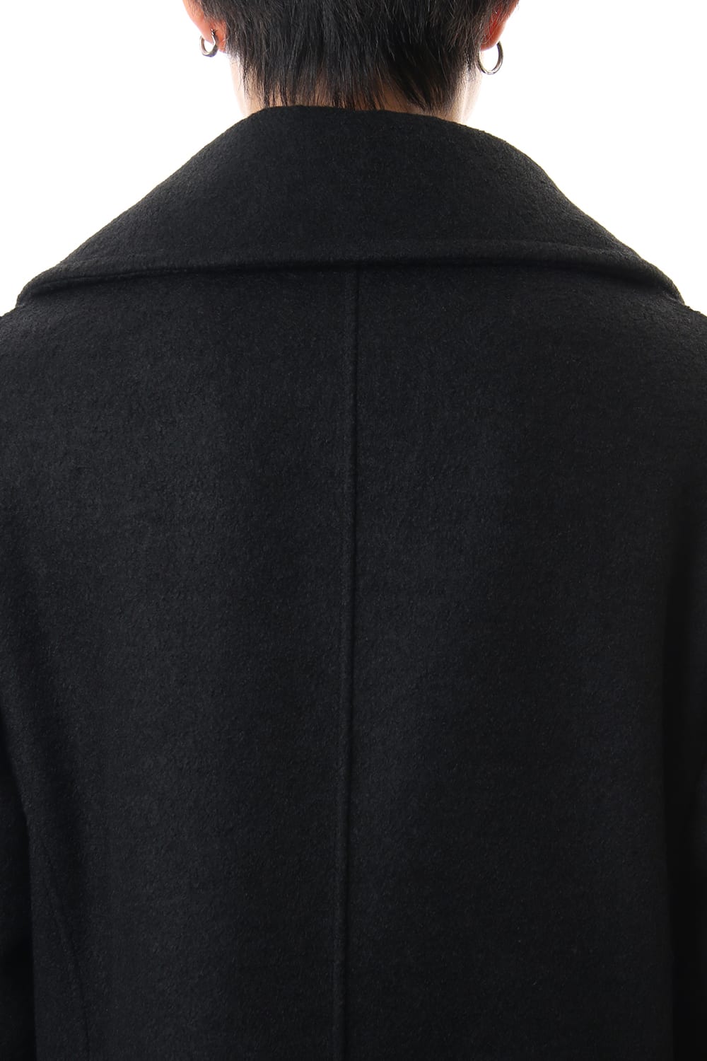Double Breasted Shawl Collar Coat