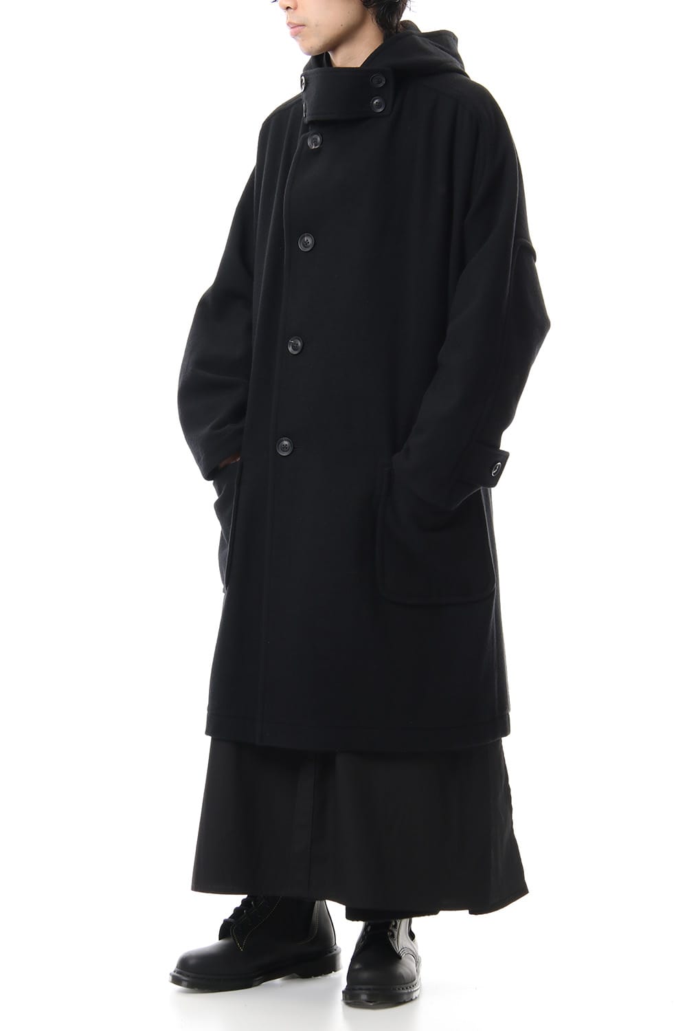 4B Double Double Hooded Coat