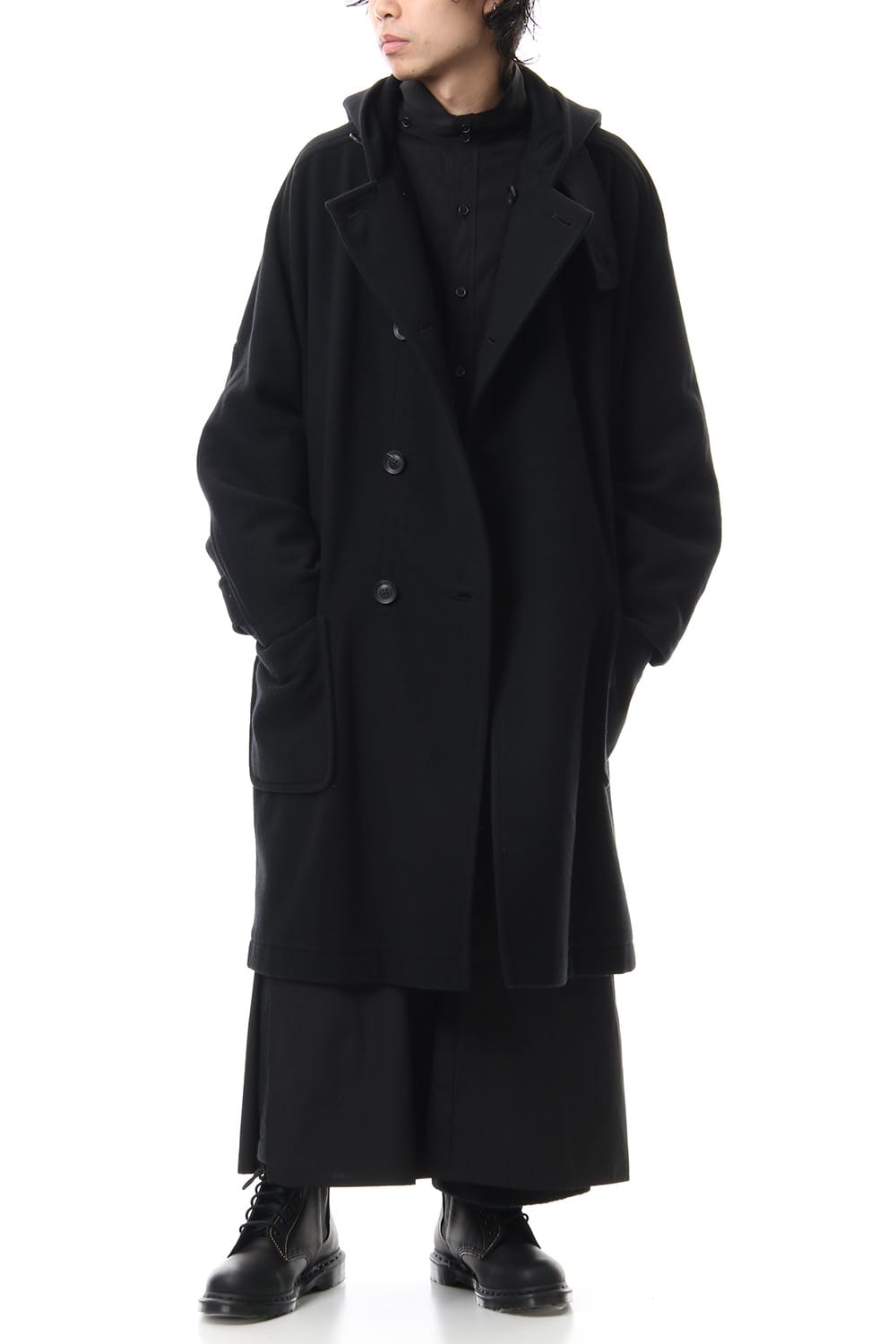 4B Double Double Hooded Coat