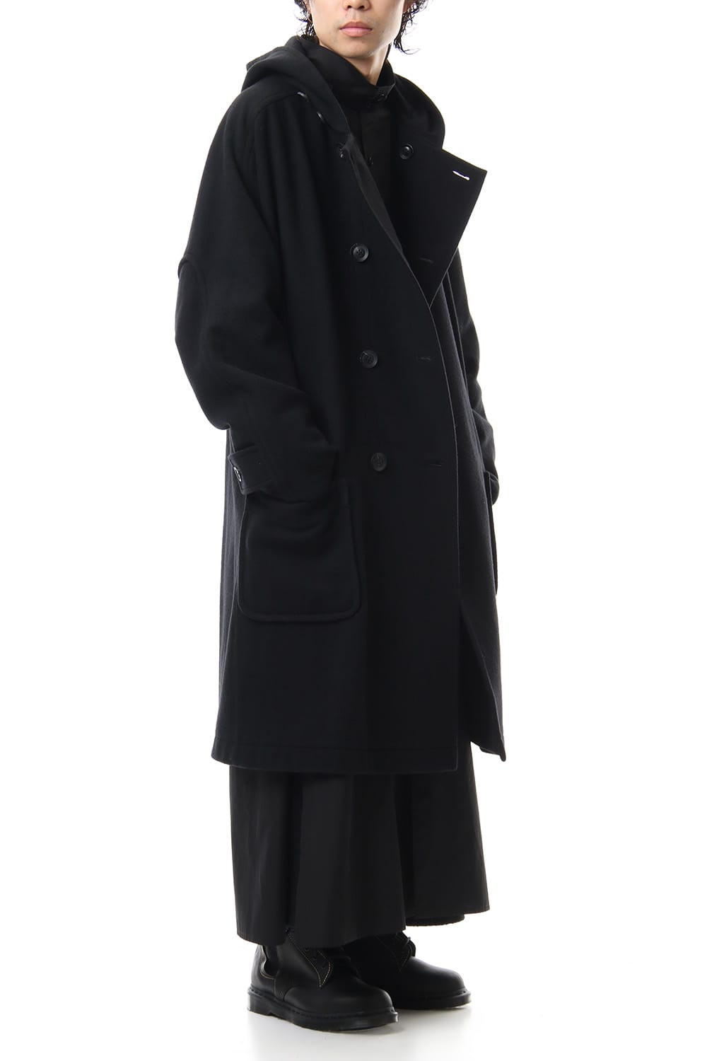 4B Double Double Hooded Coat