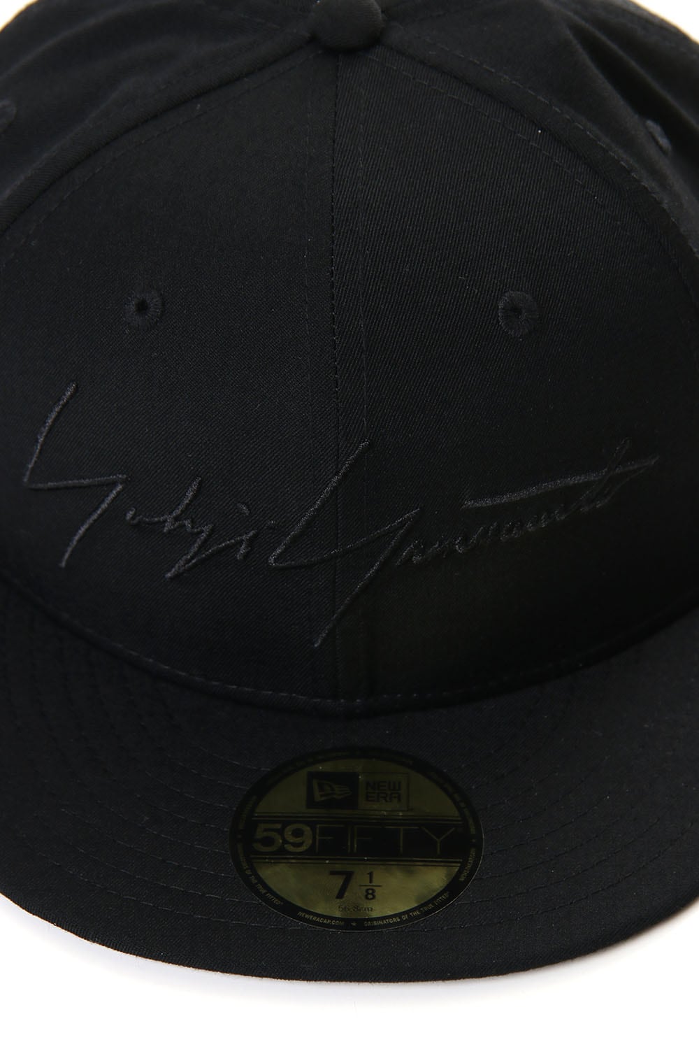 NEW ERA 59FIFTY YY Logo Gabardine Black x Black