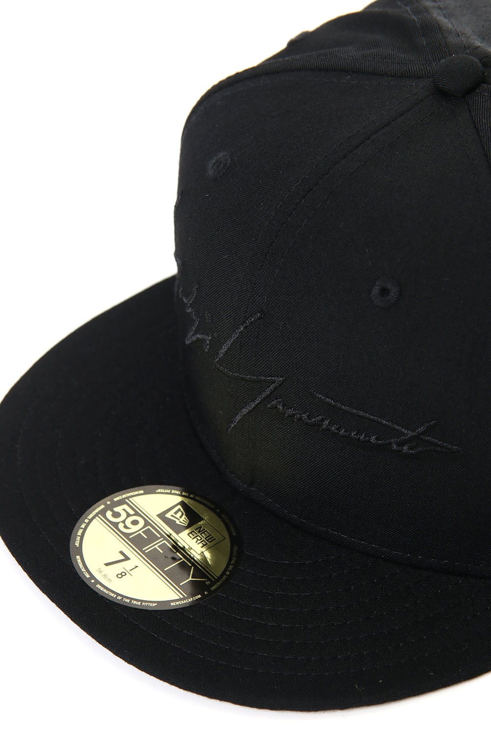 NEW ERA 59FIFTY YY Logo Gabardine Black x Black