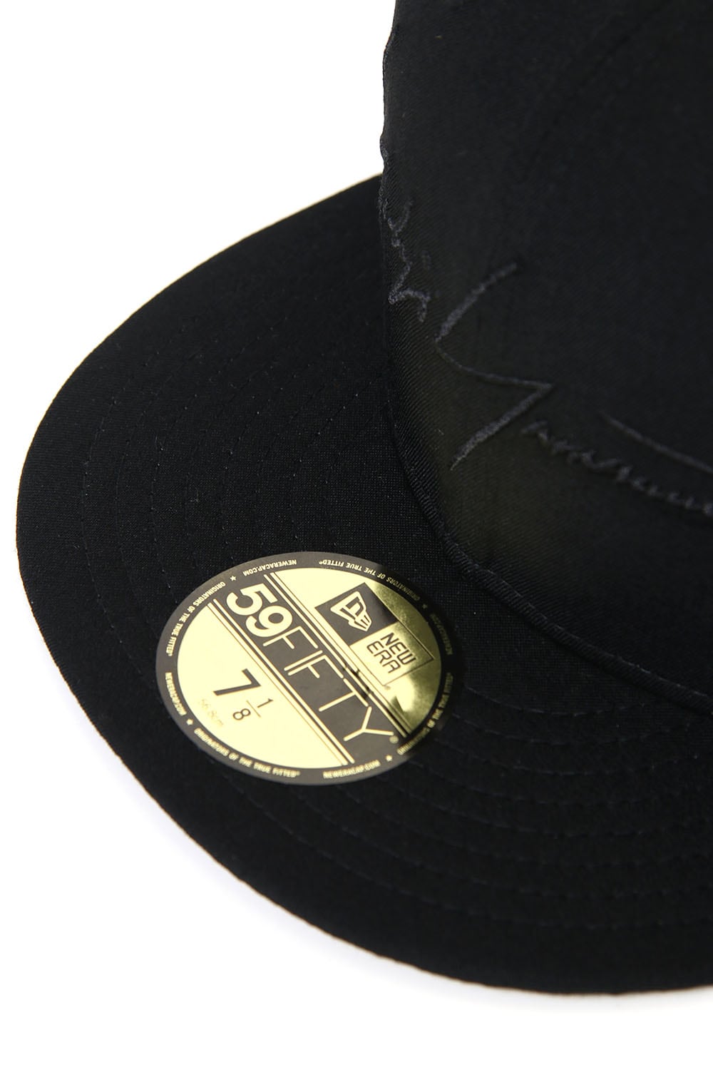 NEW ERA 59FIFTY YY Logo Gabardine Black x Black