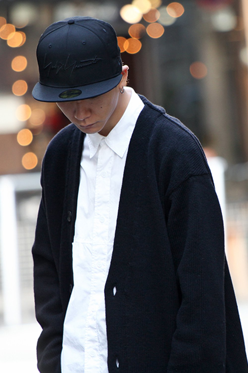 NEW ERA 59FIFTY YY Logo Gabardine Black x Black