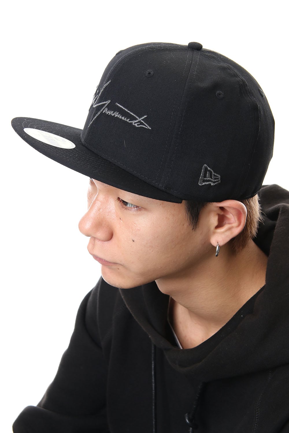 NEW ERA 59FIFTY YY Logo Gabardine Black x Gray