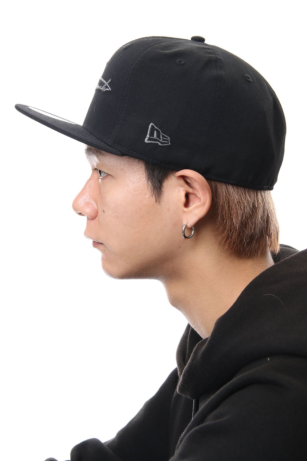 NEW ERA 59FIFTY YY Logo Gabardine Black x Gray