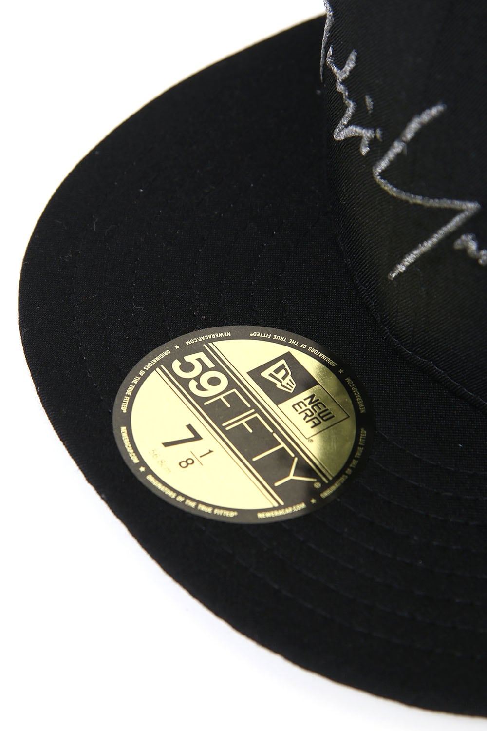 NEW ERA 59FIFTY YY Logo Gabardine Black x Gray