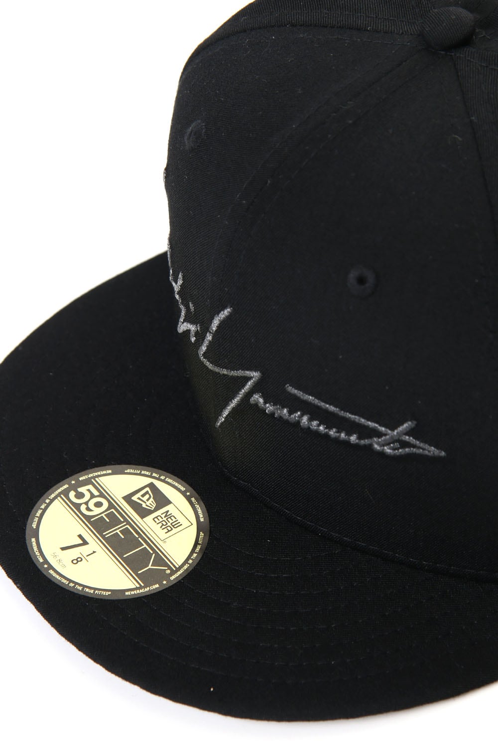 NEW ERA 59FIFTY YY Logo Gabardine Black x Gray