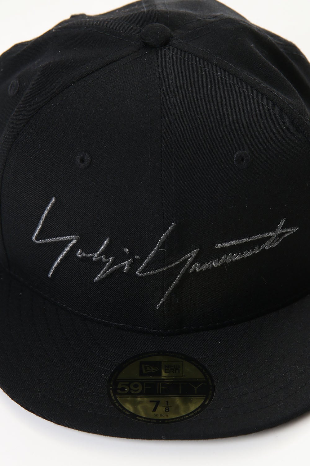 NEW ERA 59FIFTY YY Logo Gabardine Black x Gray