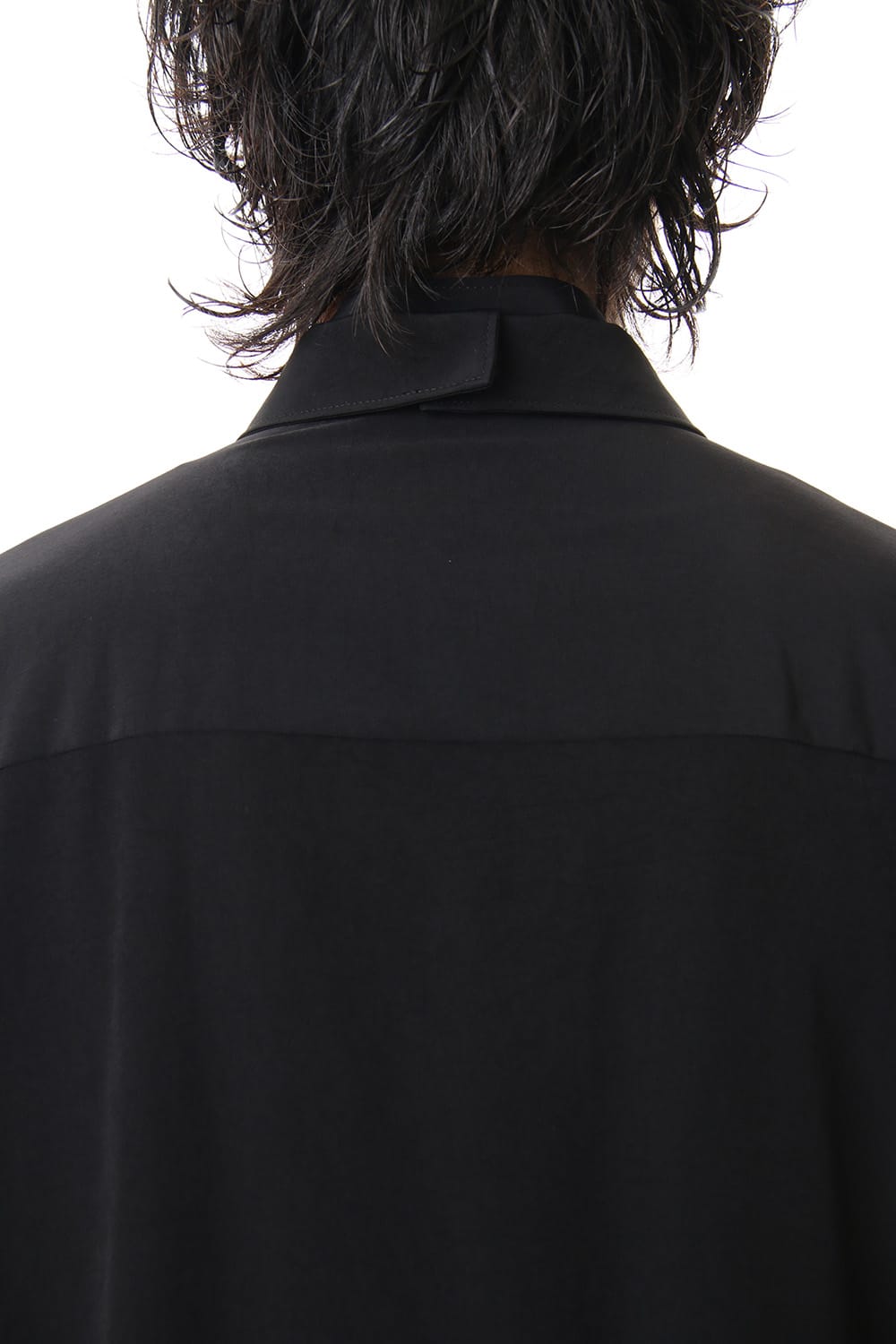 Gold Button Removable Collar Blouse