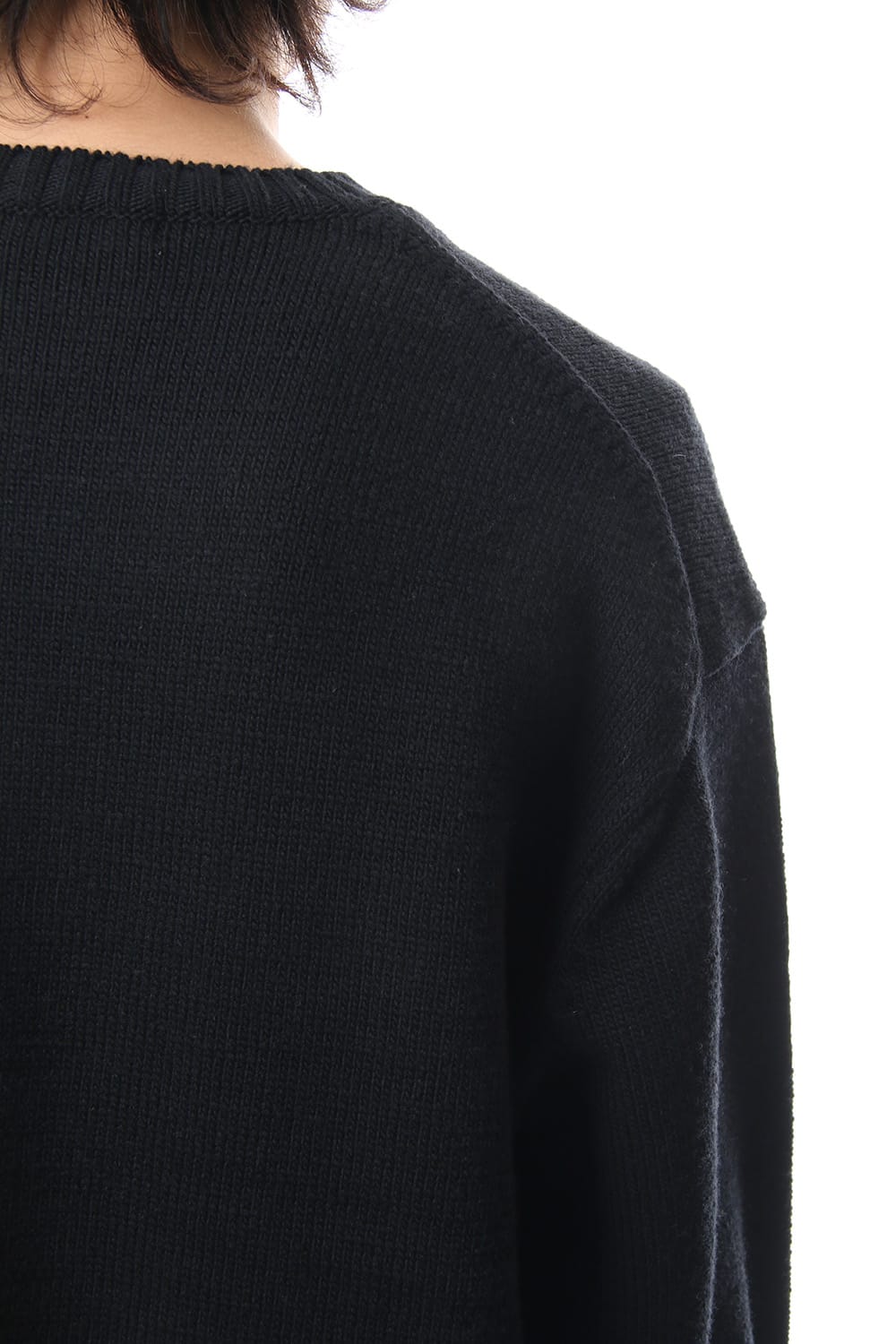 Embroidery 5G Round Neck Knit