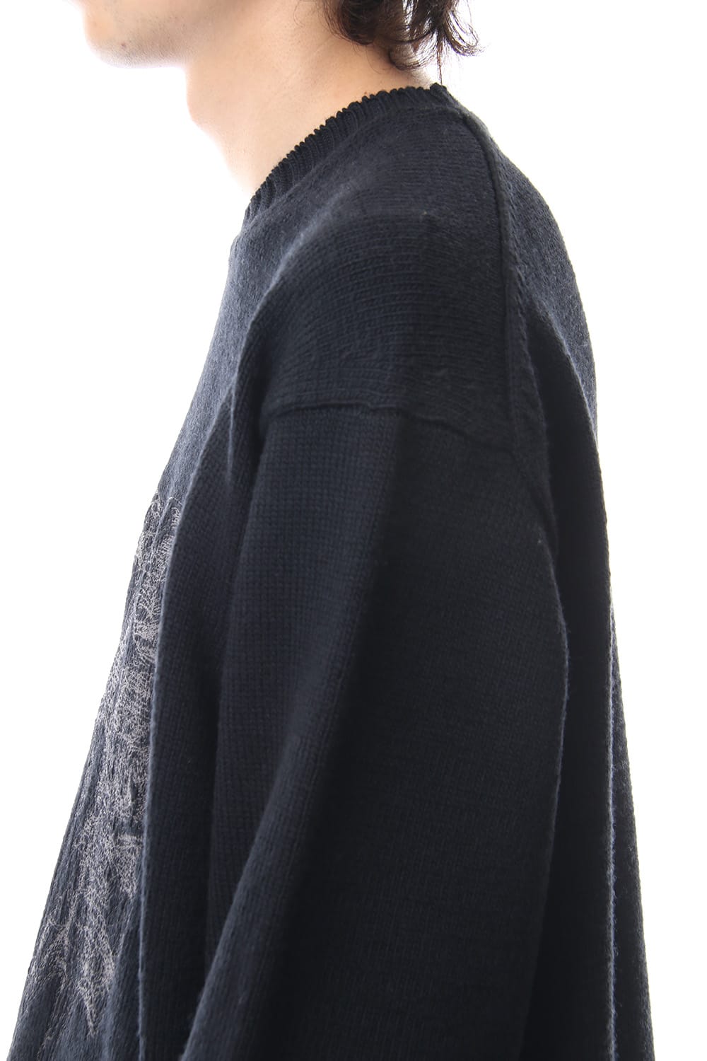 Embroidery 5G Round Neck Knit