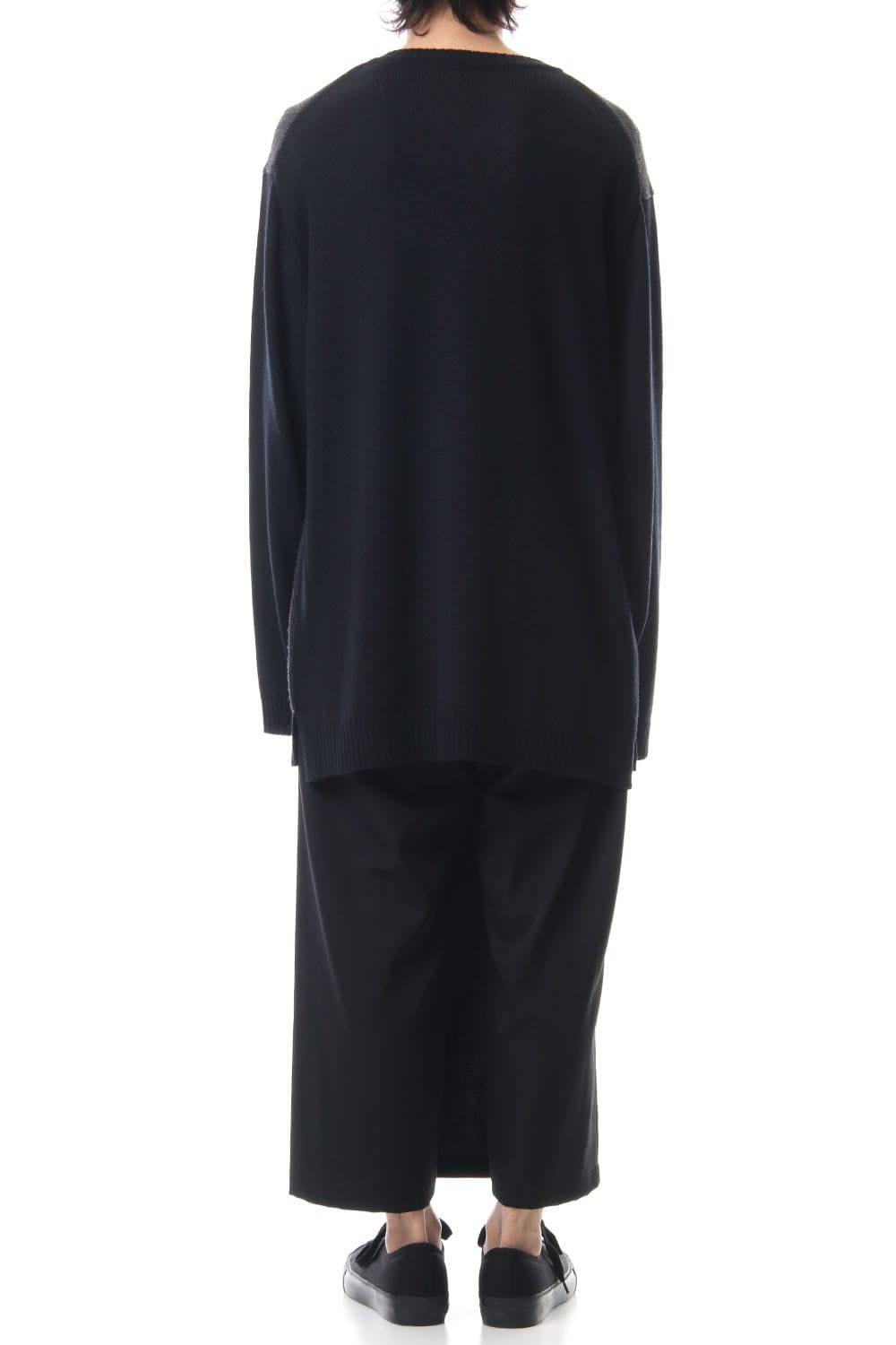 Dictionary print 7G Knit Top