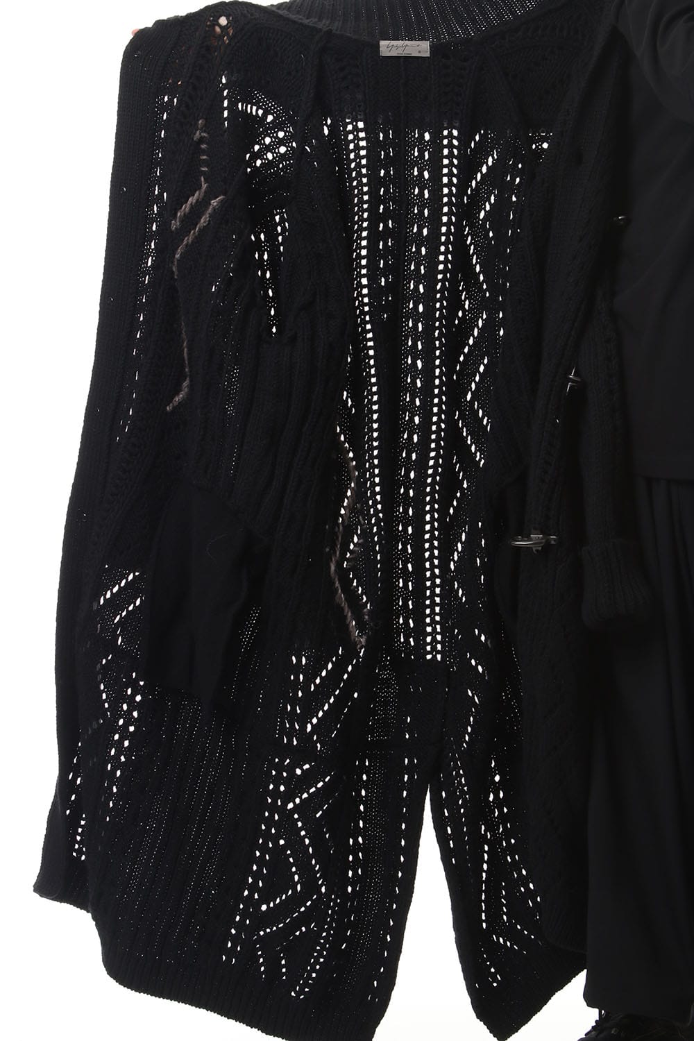 フロント フック ニット コート