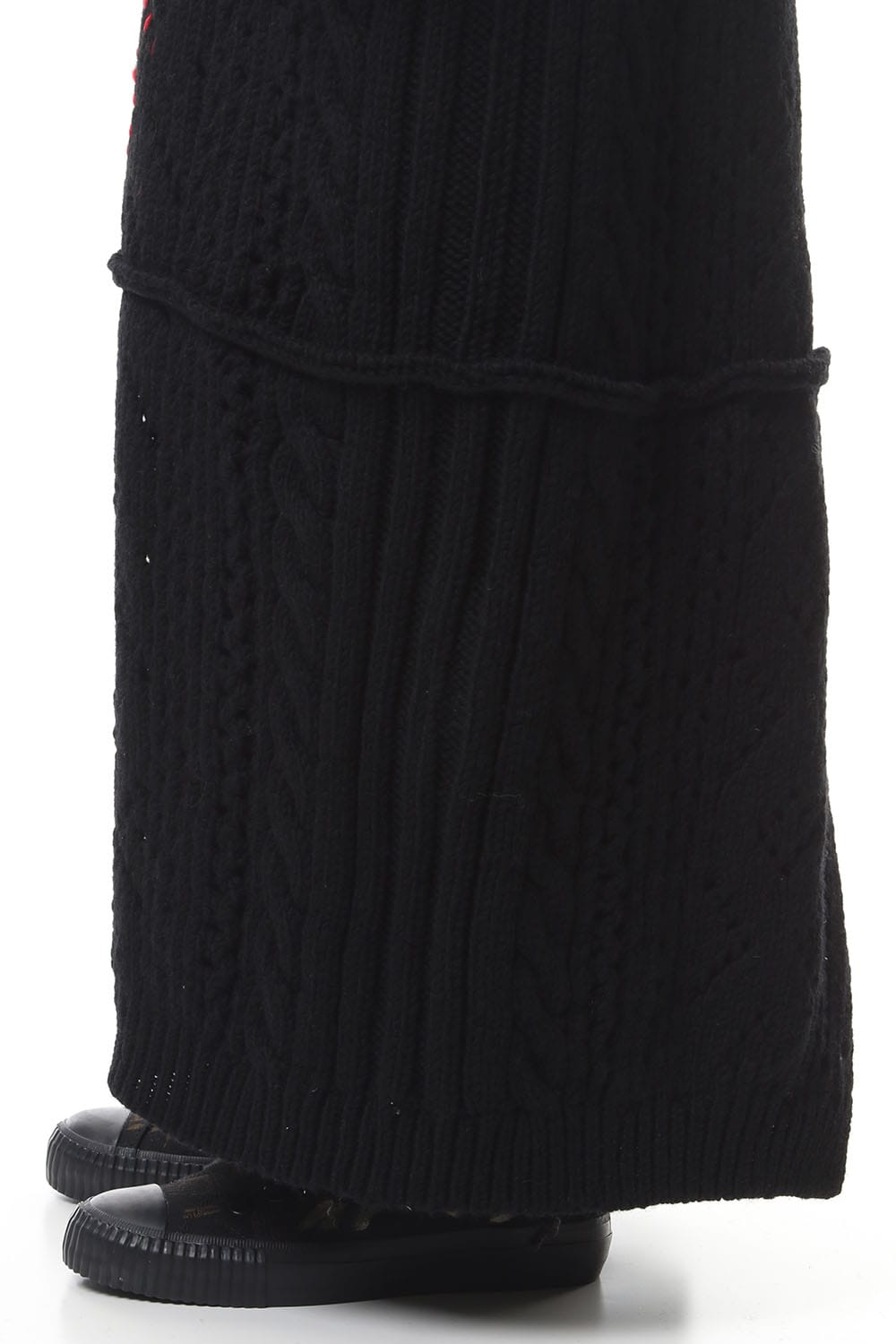 Front Hook Turtle Knit Coat